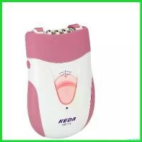 ราคา cecutishop คุณภาพรับประกันได้ Keda เครื่องถอนขนไฟฟ้า เครื่องกำจัดขน ชาร์จไฟไร้สาย ใบมีดสแตนเลส Gently Gold Caress รุ่น KD-175 ( สีชมพู ) (1730628172922193981)