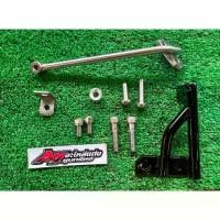 ราคา ขายึดกันสบัดแบบยึดตรงคอบน Wave125S/Rบังลม สำหรับกันสบัดตัวสั้น ราคาต่อ1ชุด (1731752729149539359)