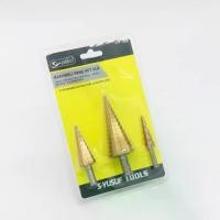 ราคา (1ชุด) ดอกสว่านสเต็ป 3ตัวชุด เจดีย์ ดอกสเต็ป ทรงเจดีย์ เจาะขยาย คว้านรู คุณภาพ คุ้มค่า คุ้มราคา (1730259086716865016)