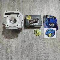 ราคา tklvyrSHOP38 ปัจจุบัน ฝาวาล์ว MIO ไอดี28 ไอเสีย24 + แคมเฮงสุพรรณ สำหรับลูก 59-63 + คอยล์หัวเทียน เต้าหู้8ริ้ว รุ่นคาร์บู สีฟ้า + สติ๊กเกอร์ ***ชุด3ชิ้น*** (1731865271767304717)