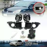 ราคา ความคงทน ไฟตัดหมอก ไฟสปอร์ตไลท์ รุ่น มิตซูบิชิ แลนเซอร์ ซีเดีย MITSUBISHI LANCER CEDIA ปี 2006 - 2010 พร้อมครอบ สีดำ และชุดสายไฟ 1 ชุด Motorcycle มอเตอร์ไซค์ (1731674224338372942)