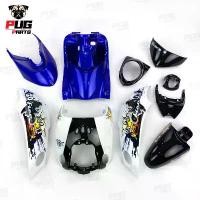 ราคา Ekapun'shop คุณภาพรับประกันได้ PUGParts ชุดสีฟีโน่ ชุดสีFino เกย์เดี่ยว/เกย์แยก (ชุด10ชิ้น) สีขาวตัดดำและน้ำเงินแก้ว เฟรมสีฟีโน่ เฟรมFino (1731061849602558424)