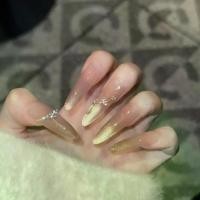 ราคา เล็บสวมใส่ได้, ทำด้วยมือ, บรรยากาศระดับไฮเอนด์, ตาแมวสีนู้ด, ต้นไม้โชคลาภฝรั่งเศส, เพ้นท์เล็บเพชร, ชิ้นติดเล็บที่ถอดออกได้ ทาสี ขัด ผงมุก ลาย ขัด ผงมุก นิ้ว เท้า ปลอม ซิลิโคน (1731894422235612193)