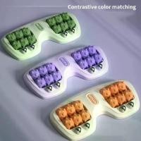 ราคา เครื่องนวดเท้า ลูกกลิ้ง 4 แถว นวดฝังเข็ม เพื่อการผ่อนคลาย เหมาะสำหรับนวดเท้าและผ่อนคลายทุกวัน สำหรับใช้ในบ้าน (1731948235804608269)