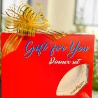 ราคา Set gift for you จานชาม 8 ชิ้น เมลามีนแท้ 100% (ตราอินเตอร์เมลามีน) (1731552630167734442)