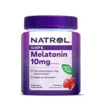 ราคา Natrol Sleep Melatonin 10mg , Strawberry 90-140 gummies. วิตามิน นอน (1730967218372905906)