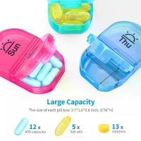 ราคา กล่องยาพกพา, กล่องยาขนาดใหญ่, 7 วัน, พร้อม 14 ช่อง, กล่องยาทุกสัปดาห์, ใช้ซ้ำได้, กล่องใส่ยาสำหรับ AM และ PM 7 วัน, สำหรับถือยา, วิตามิน, อาหารเสริมน้ำมันปลา, แคปซูล, Txt31 (1732152488138475554)