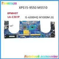 ราคา เมนบอร์ดโน๊ตบุ๊คแล็ปท็อป, เดิมใหม่, สำหรับ Dell XPS15 9550, ความแม่นยำ M5510, LA-C361P, PMH0T, 7P3HH, I5-6300HQ, M1000M, GTX960 2GB (1731266544633285312)