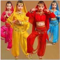 ราคา ( พร้อมส่ง ) เซ็ท 4 ชิ้น ชุดอินเดีย อาลาดิน ชุดเต้น ชุดแฟนซีเด็ก รุ่น A LA DIN Dancing ชุดอินเดียเด็ก ในตะเกียงแก้ว คําแนะนําผลิตภัณฑ์ใหม่ของเดือนนี้ (1731814748093646842)