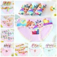 ราคา 12 ชิ้น/ล็อต เด็กผู้หญิง ชุดชั้นใน กางเกงในเด็ก เด็ก การ์ตูน 3D เจ้าหญิง แช่แข็ง Anna Elsa Sofia พิมพ์ เด็ก Undershorts กางเกงบ็อกเซอร์ กางเกงชั้นใน (1730895339226893007)