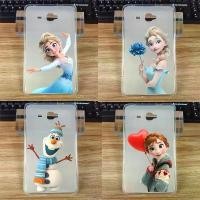 ราคา เคสแท็บเล็ต, สำหรับ Samsung Galaxy Tab A 7.0 2016 T280 T285 / A 8.0 2019 SM-T290 T295 / P200 P205 / P355 P350 T350 T355 Frozen Elsa Princess Anna Snowman Olaf Frosted ใสใส, ฝาครอบป้องกันหนังนิ่ม (1731