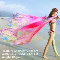 ราคา ผ้าพันคอป้องกันแสงแดดสำหรับผู้หญิง ผ้าคลุมไหล่ชายหาด เหมาะสำหรับสวมใส่เดินทางกลางแจ้ง คลุมชุดชายหาด christian veil (1731734779051607643)