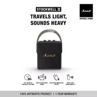 ราคา Marshall ลำโพงบลูทูธ - Marshall Stockwell II black & brass (1729626292276201502)