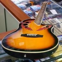 ราคา กีต้าร์โปร่งไฟฟ้า Gusta TG10E II สีเต่า มาพร้อมกระเป๋าฟรีและชุดอุปกรณ์เสริมที่สมบูรณ์ (กีต้าร์โปร่งหลังเต่า เหมาะสำหรับกีต้าร์หลังเต่า แขนดนตรี) (1731334504331117599)