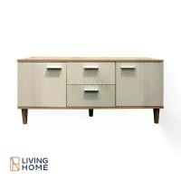 ราคา ตู้เอนกประสงค์ขนาด,ไซด์บอร์ด,ชั้นวางทีวี,วางทีวี ขนาด120x40x57.5 ซม. รุ่น AVA-II สีครีม | Livinghome Furniture Mall (1729588805735319564)