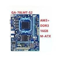 ราคา เมนบอร์ดเดสก์ท็อป, GIGABYTE GA-78LMT-S2, ซ็อกเก็ต 760G, AM3 / AM3+, DDR3, Phenom II / Athlon II, ใช้แล้ว, ใหม่ (1731942070819783751)