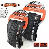 ราคา Maxxis - ยางจักรยานเสือภูเขา 26 Crossmark II 26x2.1 26x2.25 27.5x2 1 27.5x2 25 29x2.1 29x2 25 tr Exo จุกยางพับได้ (1729921133080185675)