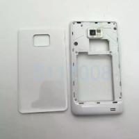 ราคา เคสแบบเต็มสำหรับ Samsung Galaxy S2 II I9100 9100, กรอบกลาง, แผงด้านหลัง, ฝาหลังแบตเตอรี่, เปลี่ยนอะไหล่ (1731749518669022310)
