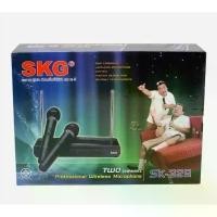 ราคา SKG ไมโครโฟนคู่ ไร้สาย รุ่น SK-329 ไมค์ลอยคู่ ตัดเสียงรบกวน (1731261121637812300)