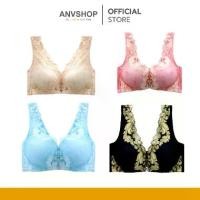 ราคา Laura Mars ชุดชั้นใน ไร้โครง ตะขอหลัง เสื้อใน เสื้อชั้นใน ลายลูกไม้ (1729555662327745300)