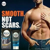 ราคา Veet MEN Hair Removal Cream For SENSITIVE SKIN 25g ครีมกำจัดขนบริเวณร่างกายสูตรอ่อนโยนเพื่อผิวบอบบางแพ้ง่ายสำหรับผู้ชาย สินค้าขายดี (1731809404863678027)