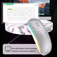 ราคา เมาส์บลูทูธ, สำหรับ Microsoft 7laptop4go2 mac book แล็ปท็อป, เมาส์ไร้สาย, ชาร์จใหม่ได้, เงียบ, เมาส์เกมมิ่ง (1731834995689229306)