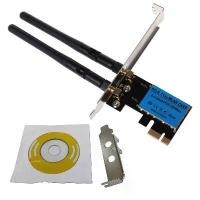 ราคา KANGF-PCIe การ์ด WiFi สำหรับ PC การ์ดเครือข่ายไร้สายแบบดูอัลแบนด์ (2.4 Ghz และ 5.8 Ghz) สำหรับการเล่นเกม รองรับการสตรีมมิ่งสำหรับ Mac (1729782860852791965)