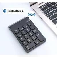 ราคา Bluetooth5.0 Keypad คีย์บอร์ดตัวเลข ไร้สาย Wireless Numeric Keypad แป้นพิมพ์ตัวเลข 18 ใช้ได้กับทุกอุปกรณ์เพียงต่อBluetooth【Windows、Mac、IPad、Android 】 ไร้สาย ละเอียดอ่อน (1731277744683059208)