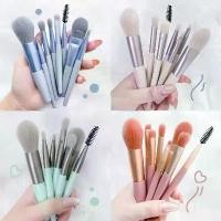 ราคา เซ็ตแปรงแต่งหน้า ชิ้นพร้อมถุง ไฮไลท์แปรงอายแชโดว์แปรงปัดแก้ม 8ชิ้นPowder Brush,Blush Brush,MAC แป้ง นางฟ้า (1731922319527806458)