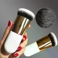 ราคา E107 แปรงเกลี่ยรองพื้น ขนนุ่มแน่น ไม่บาดผิว งานผิวเกาหลี (คละสี)Powder Brush,Blush Brush,MAC (1731922282882958842)
