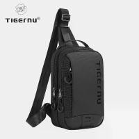 ราคา กระเป๋าคาดหน้าอกสำหรับผู้ชาย, Tigernu, สไตล์เท่, กระเป๋าสะพายไหล่, เหมาะสำหรับ IPad 9.7 นิ้ว, กระเป๋าสะพายข้างชายลำลอง, น้ำหนักเบา, กระเป๋า Messenger ขนาดเล็ก ถุงผ้า ari ของ แท้ chanel boy bag (173179