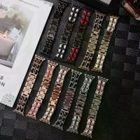 ราคา สายนาฬิกาโลหะ, เชือกหนังหรูหรา, สไตล์ Denim chanel, สายโซ่, เข้ากันได้กับ Apple Watch, เข็มขัดโลหะสำรอง, เข้ากันได้กับ iWatch Serise 49mm, 45mm, 38mm, 40mm, 42mm, 44mm, 40mm (1730081643109714260)