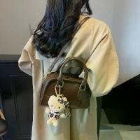 ราคา กระเป๋าวินเทจสำหรับผู้หญิง, แฟชั่นฤดูใบไม้ร่วงและฤดูหนาว, กระเป๋าสะพายไหล่เดียวและกระเป๋าสะพายข้าง, กระเป๋าถือลำลอง, เหมาะสำหรับการเดินทาง, กระเป๋าหมอน, มาใหม่ chanel vintage bottega veneta (173144984