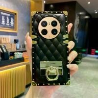 ราคา เคสโทรศัพท์, เคสสำหรับ Huawei Mate 50 Pro, แหวนโลหะ 3 มิติ, พร้อมสไตล์ Chanel รูปเพชร, กันกระแทก, เคส, เข้ากันได้กับ Mate50 (1731190900222233373)