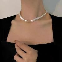 ราคา สร้อยคอมุก CD เครื่องประดับแฟชั่น สำหรับผู้หญิง ราคาไม่แพง หรูหรา สไตล์เรโทร Chanel โซ่กระดูกไหปลาร้า เรียบหรู ดีไซน์เฉพาะ ระดับไฮเอนด์ สไตล์ดาราอินเทอร์เน็ต (1730079225629083883)