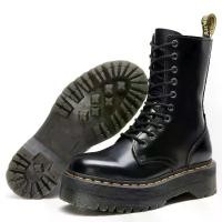 ราคา Dr. Dr Martens Jadon รองเท้าบู๊ทมาร์ติน 10 รู สำหรับผู้หญิง พื้นหนา เสื้อสูง ทำจากหนัง ซิปข้าง (1730656565830519575)