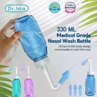 ราคา เครื่องล้างจมูก, Dr. Isla, ความจุ 300ML, ขวดล้างจมูก, น้ำยาล้างจมูก, ป้องกันโรคจมูกอักเสบจากภูมิแพ้, เหมาะสำหรับผู้ใหญ่และเด็ก, เครื่องล้างจมูก, ปลอดภัยในการใช้งาน (1731890573462375067)