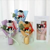 ราคา ตุ๊กตาจัดลำดับ เรียบเรียง Dr Xiong เหมาะสำหรับช่อดอกไม้ ตกแต่งบัณฑิต และจี้ (1731650932558300585)