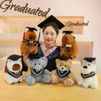 ราคา ตุ๊กตาปลาหมึก ตุ๊กตาหมวกรับปริญญา ตลก น่ารัก 25 ซม. ดีไซน์ Dr. ตุ๊กตาหมี นั่ง ชุดรับปริญญา ของขวัญรับปริญญา (1731455575106029071)