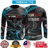 ราคา เสื้อยืดแขนยาวยุทธวิธี Dr. Unisex ดีไซน์ Automotive Sublimation เสื้อผู้ใหญ่ เสื้อยืดมอเตอร์ไซค์ Yamaha Y15 (1731923502405354565)