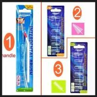ราคา Youyistore1 แนะนำ Dr. Phillips interdental brush handle/refill แปรงซอกฟันปลายเดี่ยวด้ามขุ่น/อะไหล่เปลี่ยน 1 ชิ้น (1729704740529342727)