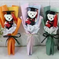 ราคา ช่อดอกไม้รับปริญญา ดีไซน์หมี Dr. ตุ๊กตาหมี ตุ๊กตาการ์ตูน ตุ๊กตาขนาดเล็ก ของขวัญช่อดอกไม้ เหมาะสำหรับกิจกรรมโรงเรียน Y4F6 (1731342046407263653)