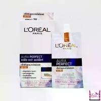ราคา 1กล่อง(6ซอง) L'oreal Aura Perfect White Perfect Day Cream 7ml ลอรีอัล ออร่าเพอร์เฟ็คท์ ไวท์เพอร์เฟ็คท์ ครีมซอง เซเว่น (1729427999509940348)