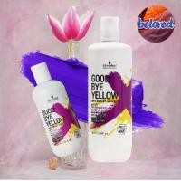 ราคา Schwarzkopf Good Bye Yellow Shampoo 300/1000 ml แชมพูแอนตี้เยลโล่ แชมพูม่วง Goodbye Yellow (1729617040952298253)