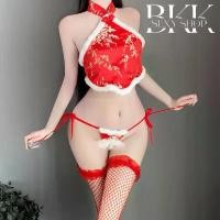 ราคา BKK SEXY ชุดนอนแซ่บๆ ชุดจีนแฟชั่น ชุดอาหมวย คอสเพลย์ชุดตรุษจีนเซ็กซี่ขยี้ใจ B-1035 ที่นิยมมากที่สุด (1731825515294918139)