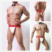 ราคา Nattaphon shop12 สินค้าขายดี G-string จีสตริง กางเกงในชายsexy เซ็กซี่เอวต่ำ ผ้าไนลอน (1731524412419704099)