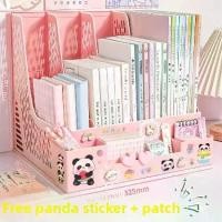 ราคา Thickened Desktop Bookshelf Office Desk File Frame Document Organizer Japanese Style Cosmetic Bag Other Main Material Origin Chi (1731942155727504436)