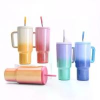 ราคา ถ้วยสีไล่โทนสี 40Oz ถ้วยน้ำแข็งขนาดใหญ่ สีรุ้ง ทำจากสแตนเลส 304 ถ้วยฉนวนความจุขนาดใหญ่ มีหูหิ้ว chako lab เก็บ ความ เย็น แก้วเยติ 30 ออนซ์ แก้ว owala เยติ รัน starplus แก้ว แก้วเยติ ทูโทน (17322814685