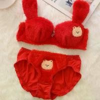 ราคา ชุดยกทรงและกางเกงชั้นใน สไตล์ญี่ปุ่น หมีน่ารัก หวาน ดันทรง ผ้าพลัฌ สีแดงอุ่น หน้าอกเล็ก ปี 2025 victoria secret ชุด calvin klein ผู้ หญิง ของ แท้ ชุด calvin klein ผู้ หญิ (1731801088455837500)