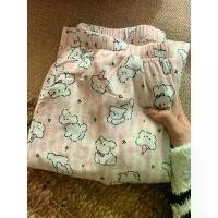 ราคา กางเกงชุดนอนผ้าฝ้ายเมฆบางสำหรับผู้หญิง, โรงงานขายส่ง, สไตล์ดาราอินเทอร์เน็ต, เหมาะสำหรับใส่ในบ้านและนอกบ้าน, [COD] ชุด นอน เชียงราย กางเกง ใส่ ผู้ หญิงไซส์ ใหญ่ victoria secret ขายาว (1731658697991227